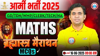 Army Marathon Class 2025 | Army Maths Marathon Class | Maths For Army GD By Jitendra Sir