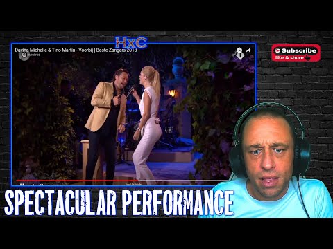 Davina Michelle & Tino Martin - Voorbij | Beste Zangers 2018 REACTION!