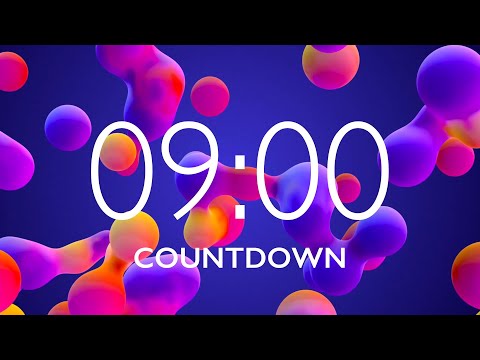 9 Minute Timer with Relaxing Music and Alarm 🎵⏰