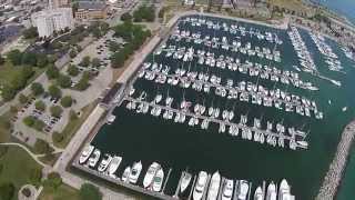 preview picture of video 'Kenosha Harbor 2AUG2014'