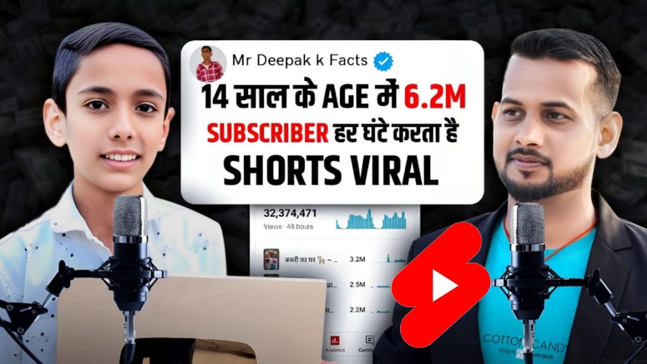 🔥14 के उम्र में किया 6M Sub (हर घंटे करता है SHORTS VIRAL📈) | how to viral short video on youtube