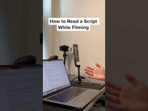 How to Read a Script While Filming | The Secret to Smooth & Professional Videos