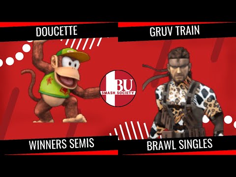 BU Smash S10 W1 - Gruv Train (Snake) vs Doucette (Diddy Kong) - Winners Semis