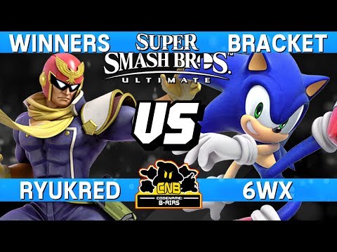 Smash Ultimate - Ryukred (Falcon) vs 6WX (Sonic) - CNB 167 Winners Bracket