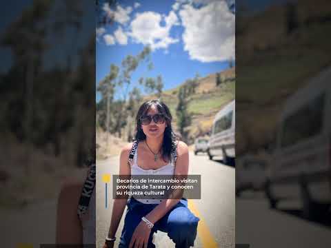 BECARIOS DE INTERCAMBIO VISITARON PROVINCIA DE TARATA #tacna #unjbg  #universidad