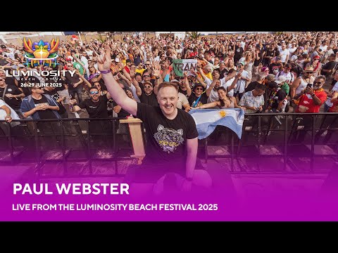 Paul Webster live at Luminosity Beach Festival 2025 #LBF25