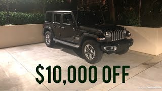 Best time to buy a JL WRANGLER
