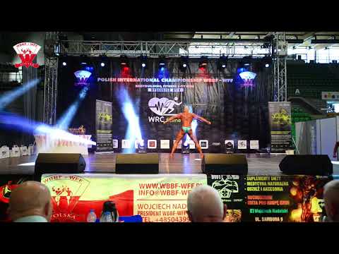 WBBF-WFF Mistrzostwa polski Bydgoszcz. Najlepszy układ dowolny. Krzysztof Michalski