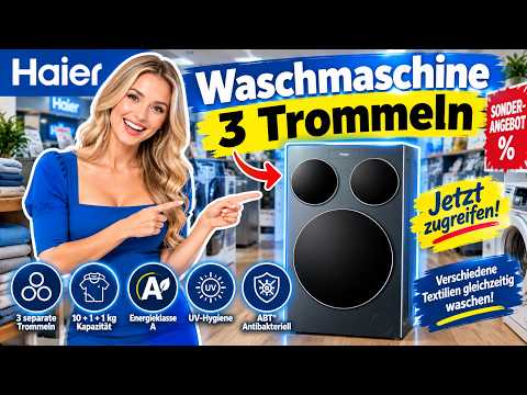 Waschmaschine 3 Trommeln