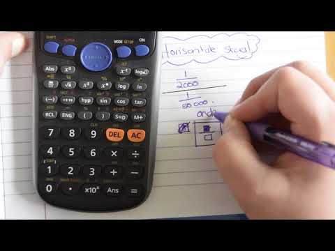 Geografie Kaartwerk: Berekening van die Vertikale Vergroting