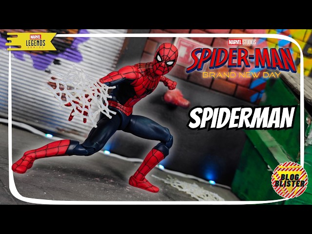 Vídeo relacionado con Marvel Legends Series, Spider-Man, Set de Figura Coleccionable Spider-Man: Brand New Day de 15 cm