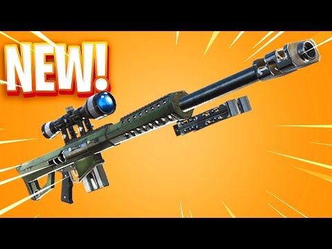 The New HEAVY SNIPER RIFLE in Fortnite..