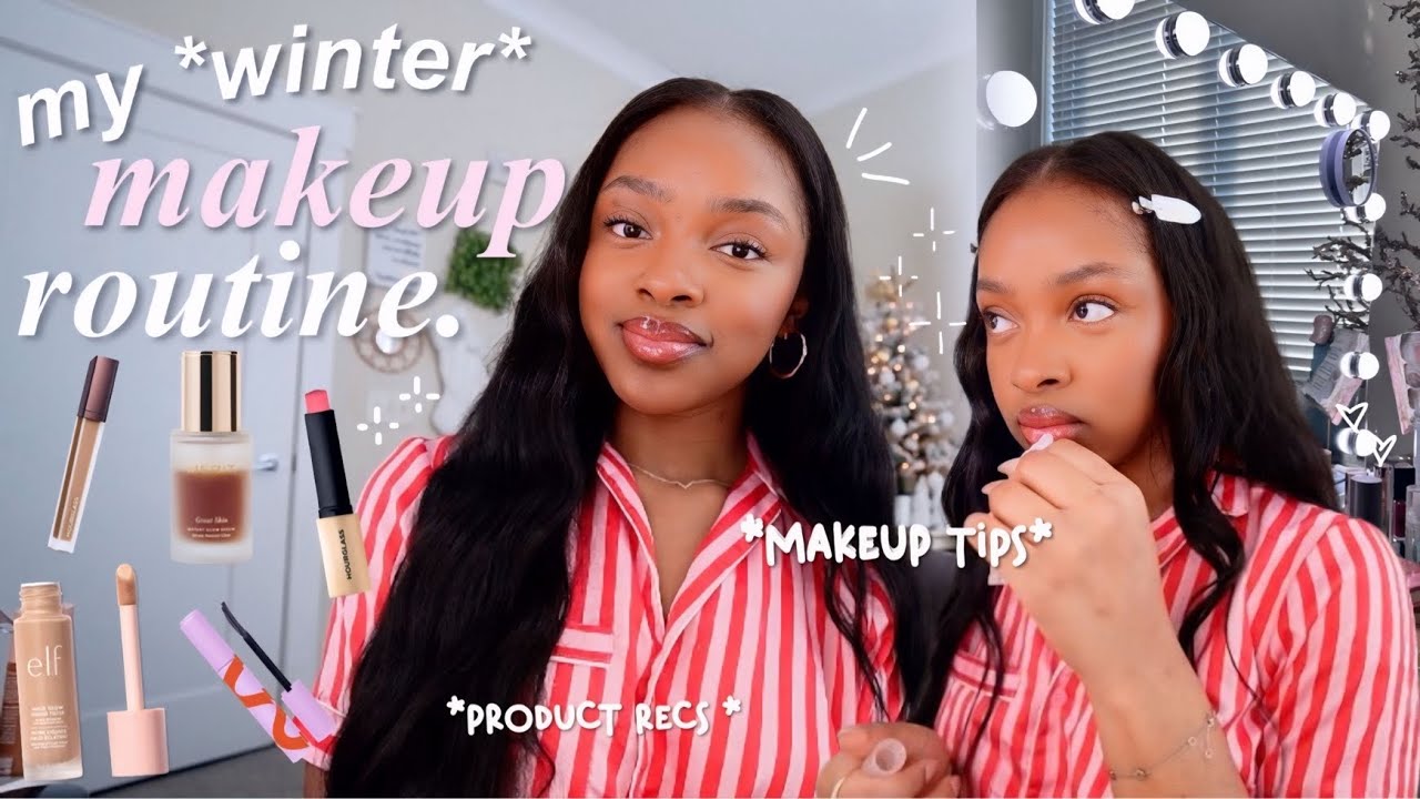 My *WINTER* Makeup Routine ❄️ ⋆ ˚｡⋆୨୧˚⋆ ˚｡⋆  | new products, tips, etc