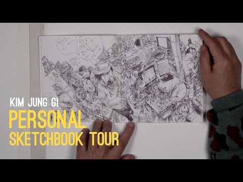 Kim Jung Gi - Personal Sketchbook Tour