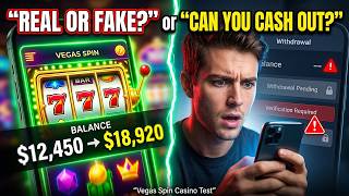 Vegas Spin Casino App Review — Real Withdrawal Test & Earnings System Explained 