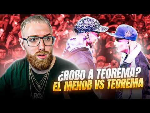 ¿ROBARON LA FINAL A TEOREMA? | EL MENOR VS TEOREMA FINAL RED BULL CHILE