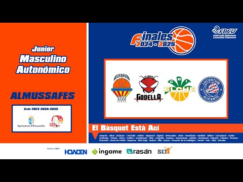 FINALES JUNIOR MASCULINO AUTONÓMICO Lucentum Alicante - In Side Logistics Godella