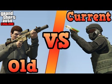 Old vs current GTA Online #2