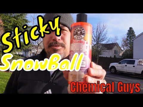 Sticky Snowball Ultra Snow Foam Review - Get the thickest suds ever! -From Chemical Guys Detailing