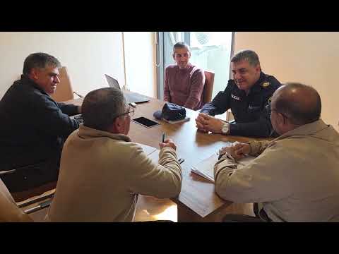 Jefe de Policía de Río Negro Comisario General R Williams García sobre reunion con Municipio