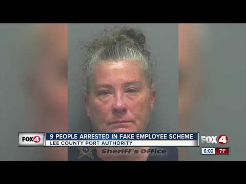 リー郡の「幽霊」従業員スキームで9人を逮捕 (Nine arrests made in 'ghost' employee scheme in Lee County)
