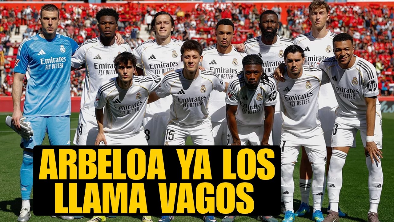 ARBELOA YA LLAMA VAGOS A LOS FUTBOLISTAS DEL MADRID TRAS TIRAR LALIGA