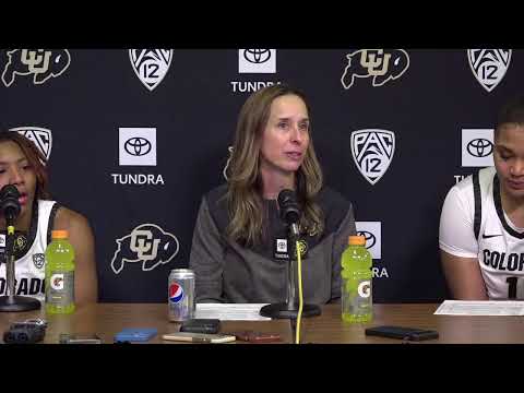 Colorado Women's Basketball Postgame Press Conference
