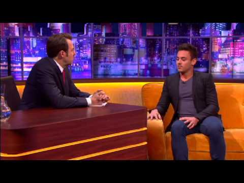 Tom Daley talks to Jonathan Ross about his his gay relationship with Dustin Lance Black