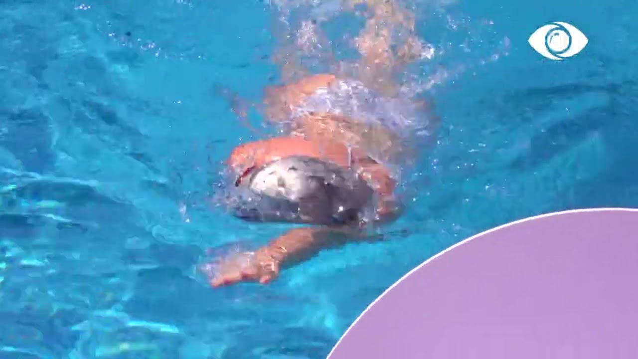 Nita noton në pishinë