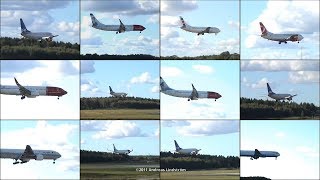 preview picture of video 'Flightspotting at Arlanda airport 1 (12 in 1)'