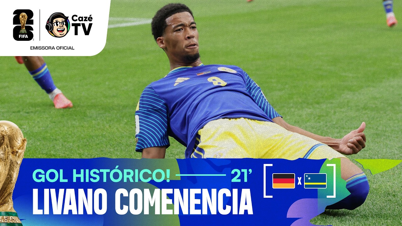 HISTÓRICO, GIGANTESCO! COMENENCIA MARCA O PRIMEIRO GOL DE CURAÇAO EM COPAS CONTRA A ALEMANHA