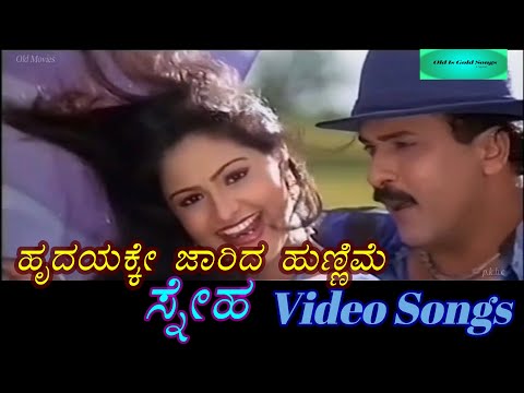 Hrudayake Jaarida Hunnime - Sneha - ಸ್ನೇಹ - Kannada Video Songs