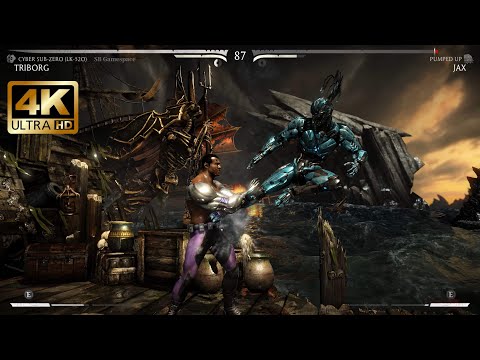 Triborg (Cyber Sub-Zero) vs Jax - Mortal Kombat X