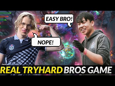 Topson's favorite hero vs Ana - Surprisingly Close game