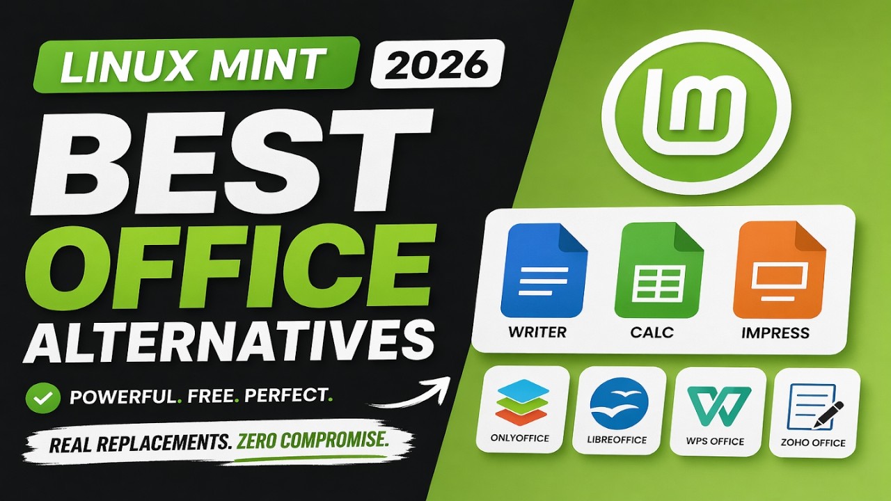 Best Linux Mint Microsoft Office Alternatives (2026) | What Actually Replaces Microsoft Office?