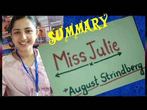 A Short Summary of Miss Julie