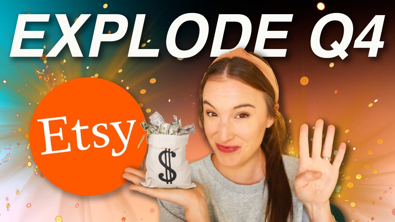 ETSY Q4- 5 hacks to 🚀 BOOST 🚀 your Etsy sales in Q4