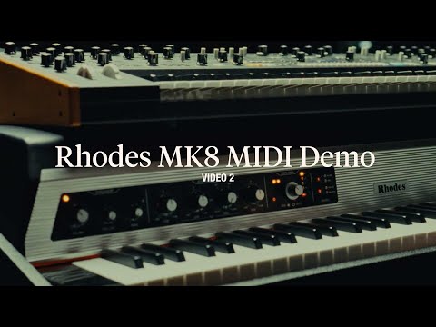 Rhodes MK8 MIDI Demo | Live at The Nave - Video 2