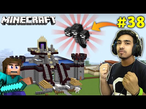 CAN I SAVE MY CASTLE FROM WITHER ? | MINECRAFT GAMEPLAY #38