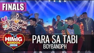 Para Sa Tabi - BoybandPH | Himig Handog 2018 (Finals)