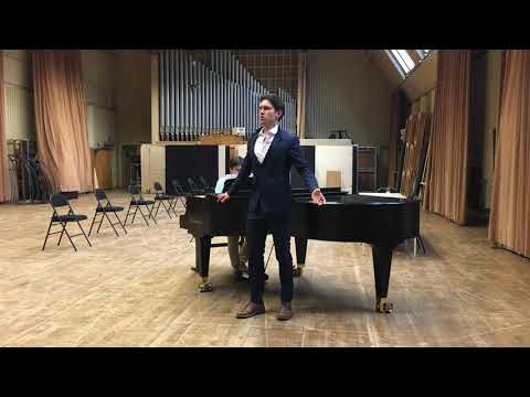 Igor Onishchenko, Ukraine performs Tchaikovsky’s Monologue for baritone “Feat”, Vienna 30/06/2020