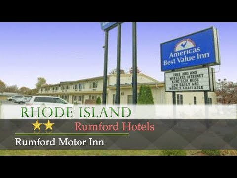 Rumford Motor Inn - Rumford Hotels, Rhode Island