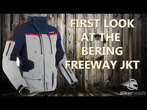 1st look at the new Eco friendly Bering Freeway motorcycle jacket | Recycled | 4K | Bikerheadz.co.uk