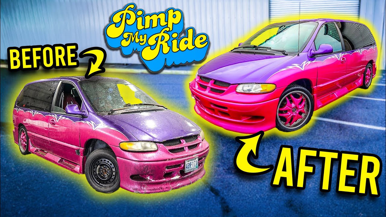 FULL BUILD | Rebuilding An Abandoned $850 "Pimp My Ride" Minivan