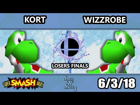 SnS 4 - MSD | Kort (Yoshi, Pikachu) Vs. Frys | Wizzrobe (Yoshi) SSB64 Losers Finals - Smash 64