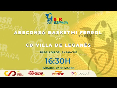 LIGA BSR ESPAÑA | 1ºDIVISIÓN 24/25 | J15 | ABECONSA BASKETMI FERROL - CB VILLA DE LEGANÉS