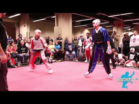 Landon Reynolds v Chris Gorham Mens Sparring - 2016 AKA Warrior Cup