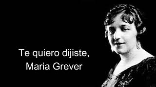 Bésame mucho. Te quiero dijiste