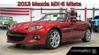 Video Thumbnail for 2013 Mazda MX-5 Miata