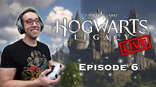 Non-Gamer Tries to Play Hogwarts Legacy | Let's FLY on a BROOMSTICK! | Part 6
